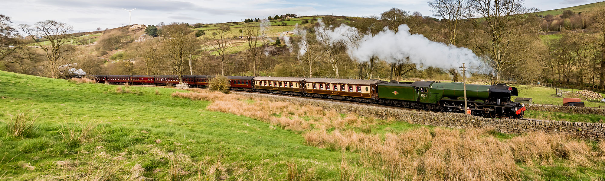 The Flying Scotsman Steam Train & Classic Cambridge
