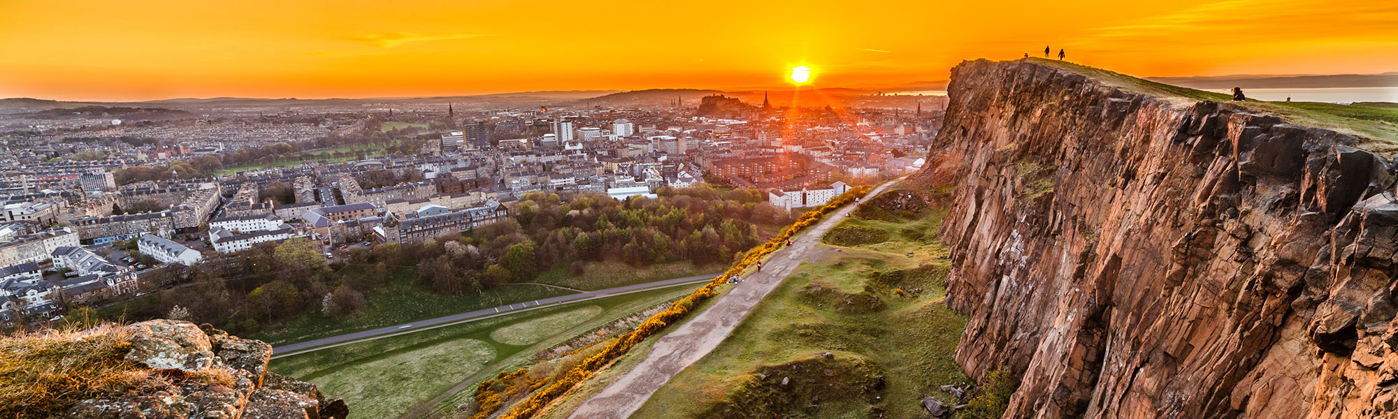 Edinburgh at Christmastime