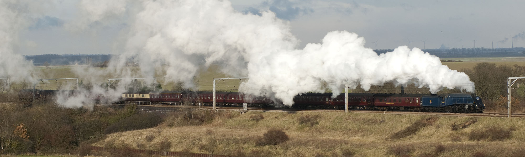 Sir Nigel Gresley Steam Train & The Legends of Steam Gala