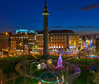 Edinburgh & Glasgow at Christmastime
