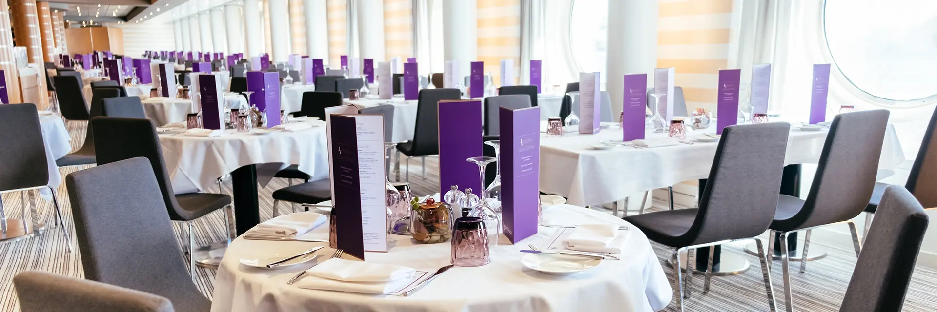 Buckingham Restaurant aboard Ambition