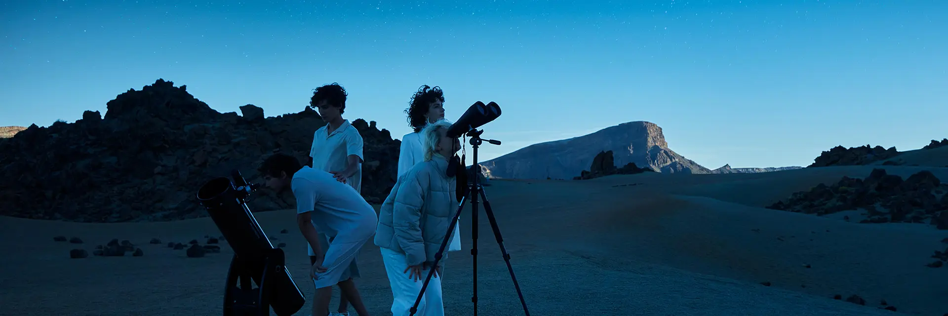 Night Sky Observations in Tiede National Park, Tenerife
