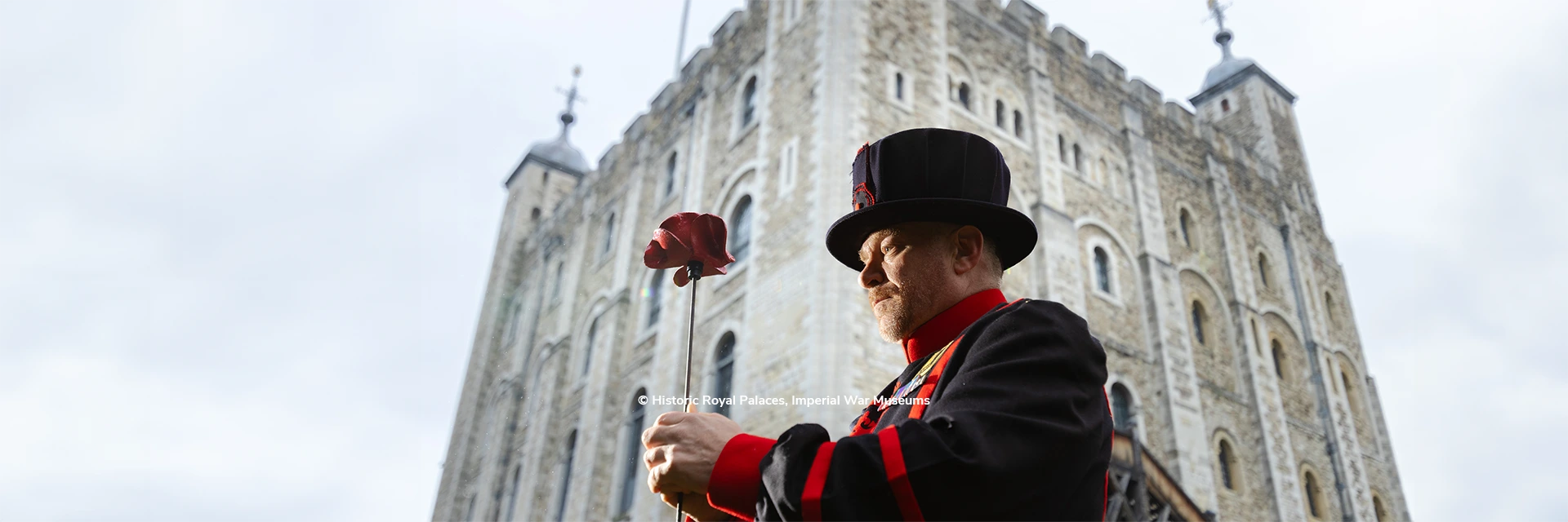 VE Day 80: Poppies at The Tower of London