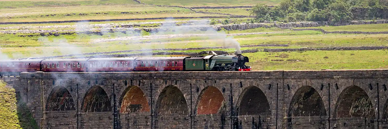 Steaming through Yorkshire & Settle to Carlisle Railway