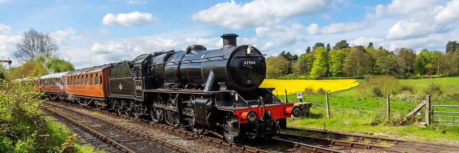 Steaming through Scenic Shropshire & Severn Valley Railway