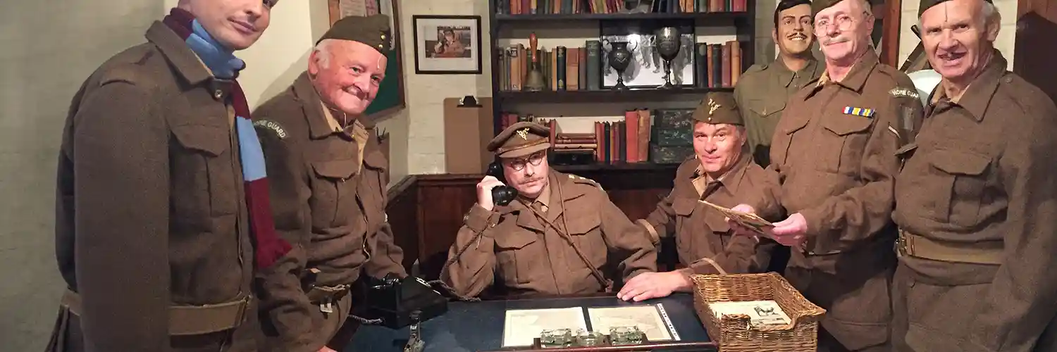 A Salute to Dad's Army & The Picturesque Peak District