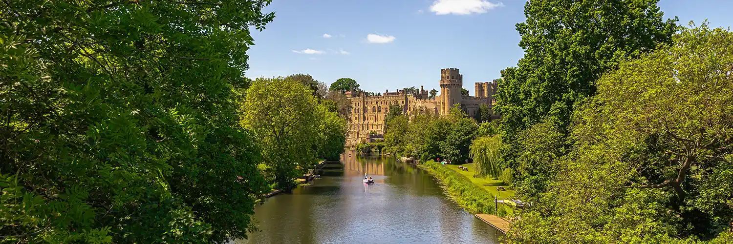 Bosworth Hall, Warwick Castle & Rutland Water Cruise