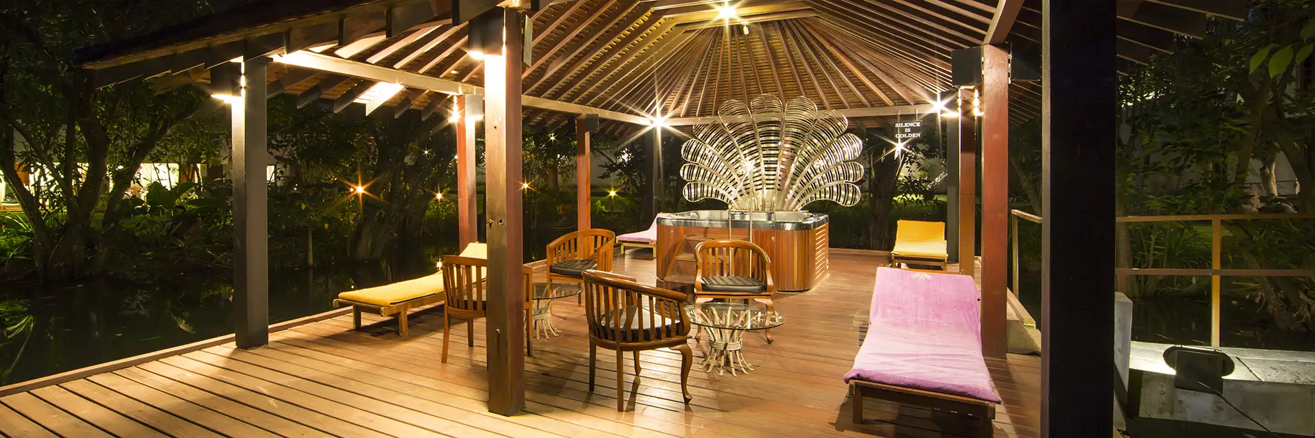 Spa at the Tangerine Beach Hotel, Kalutara, Sri Lanka